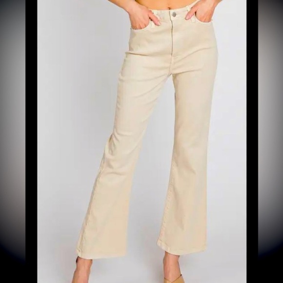 Anthropologie Denim - Letter to Juliet LTJ bambino crop flare jeans in excellent like new condition